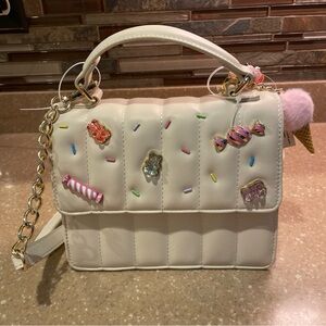 NWT Betsey Johnson Viral Gummy Bear & Sweets Crossbody Bag.